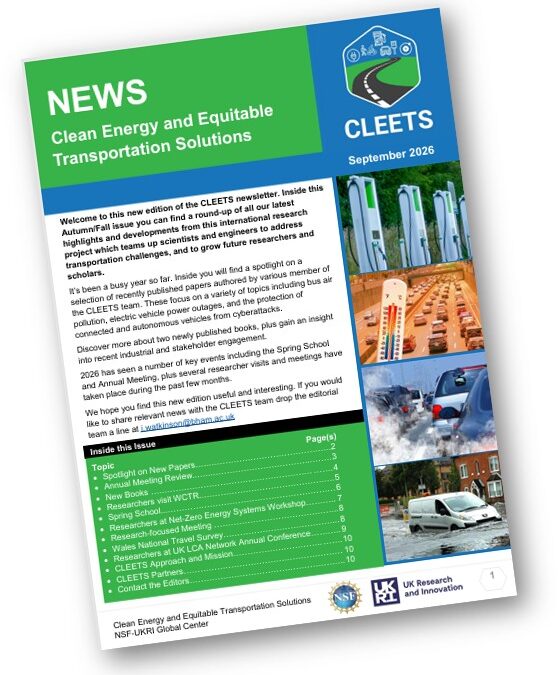 CLEETS Semiannual Newsletter